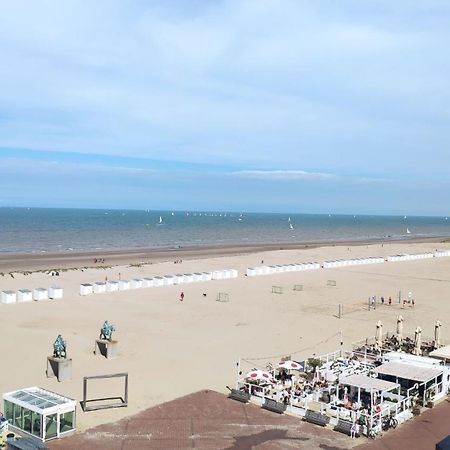Zeezicht Vanop Het 6 De Verdiep Oostduinkerke Buitenkant foto