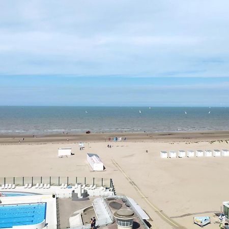 Zeezicht Vanop Het 6 De Verdiep Oostduinkerke Buitenkant foto