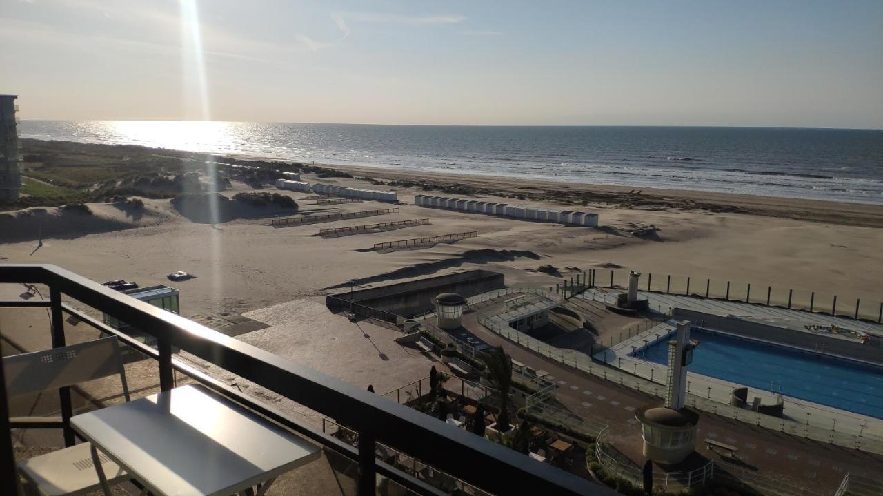 Zeezicht Vanop Het 6 De Verdiep Oostduinkerke Buitenkant foto
